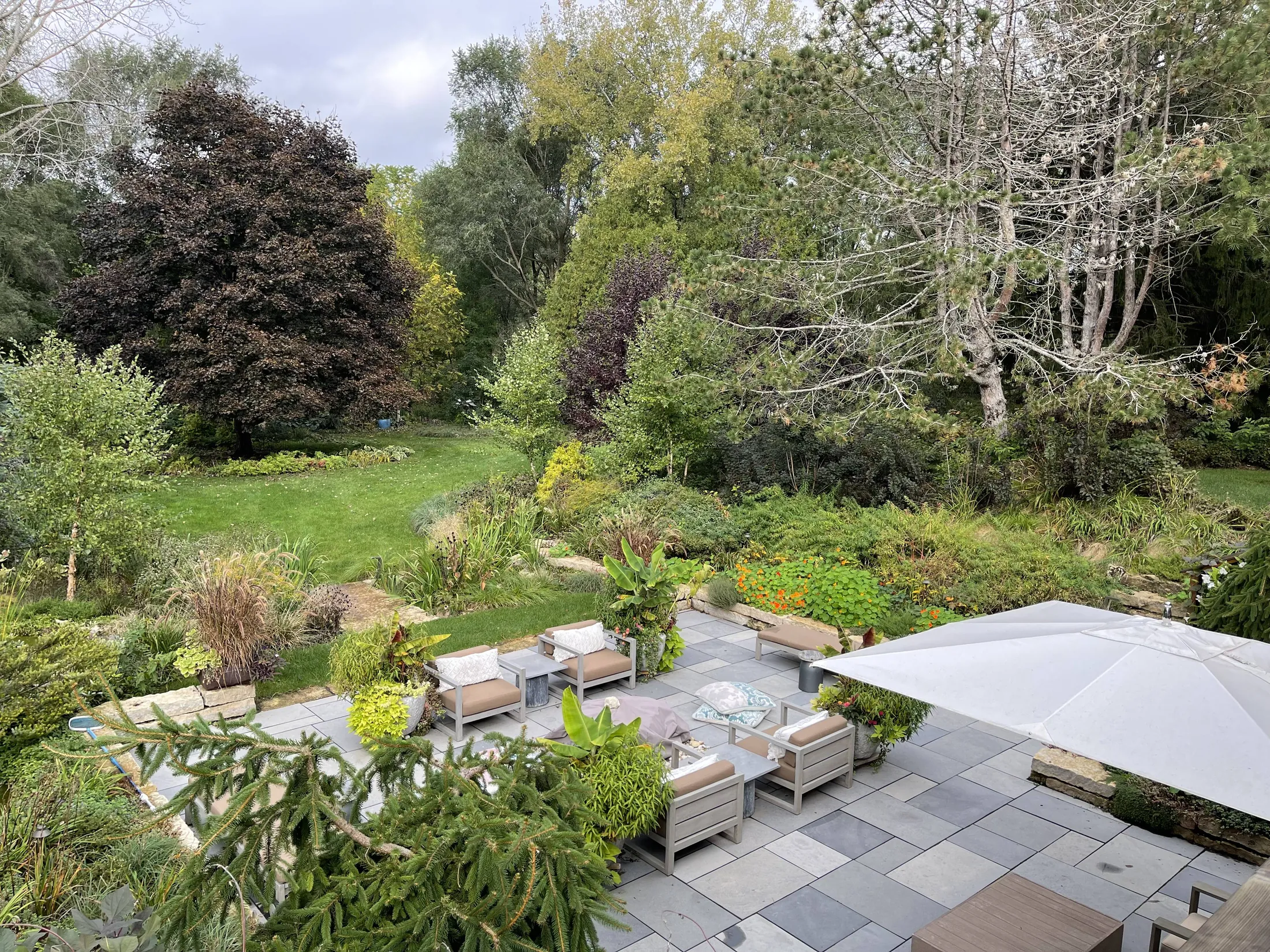 Landscape design and installation project in Milwaukee, Wisconsin