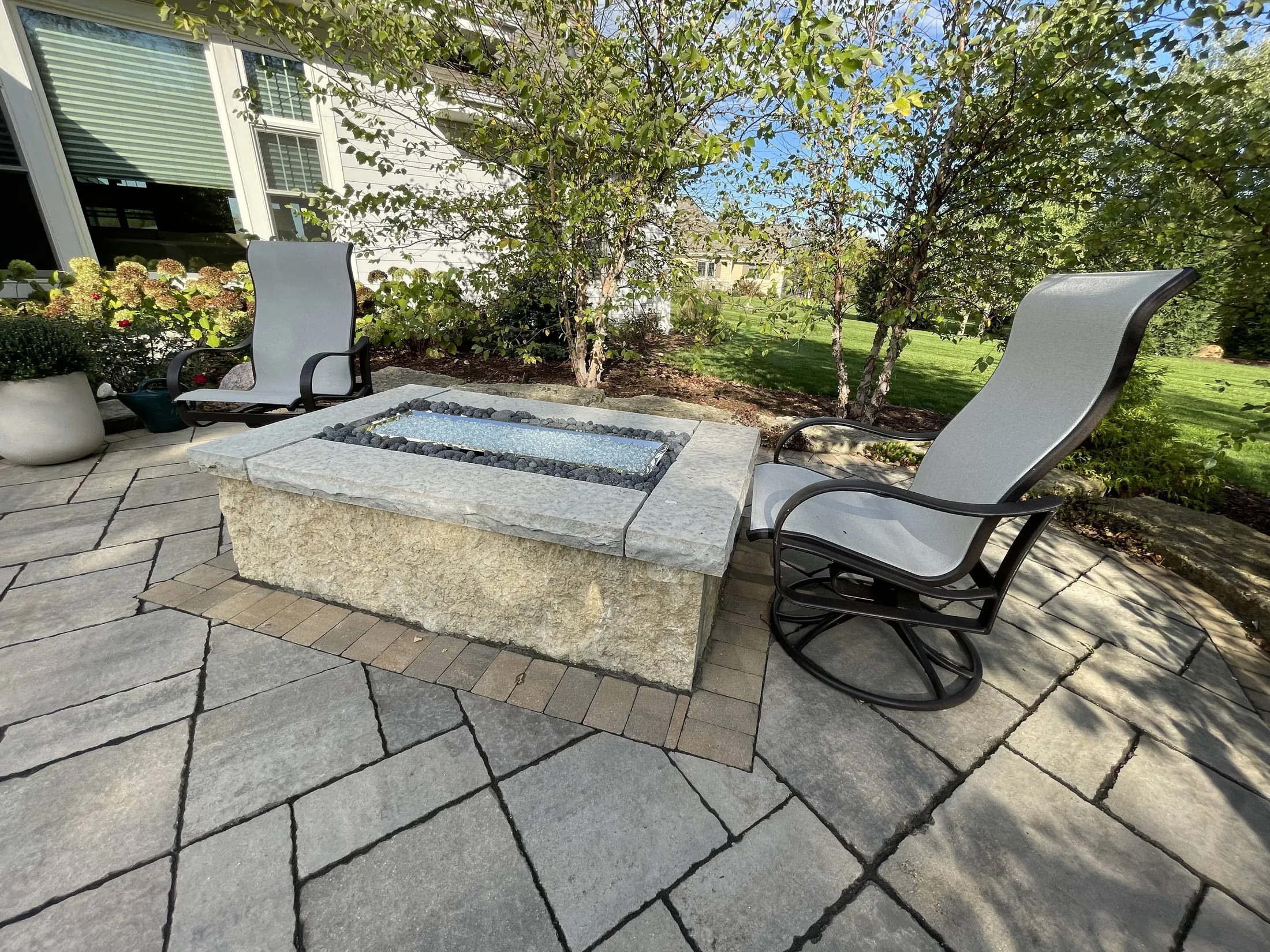 Landscape design and installation project in Milwaukee, Wisconsin